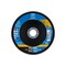 Pferd 6" x 7/8" A.H. POLIFAN Flap Disc - Z PSF STEELOX, Zirconia, 60 Grit, Conical 63072 - alternate 2